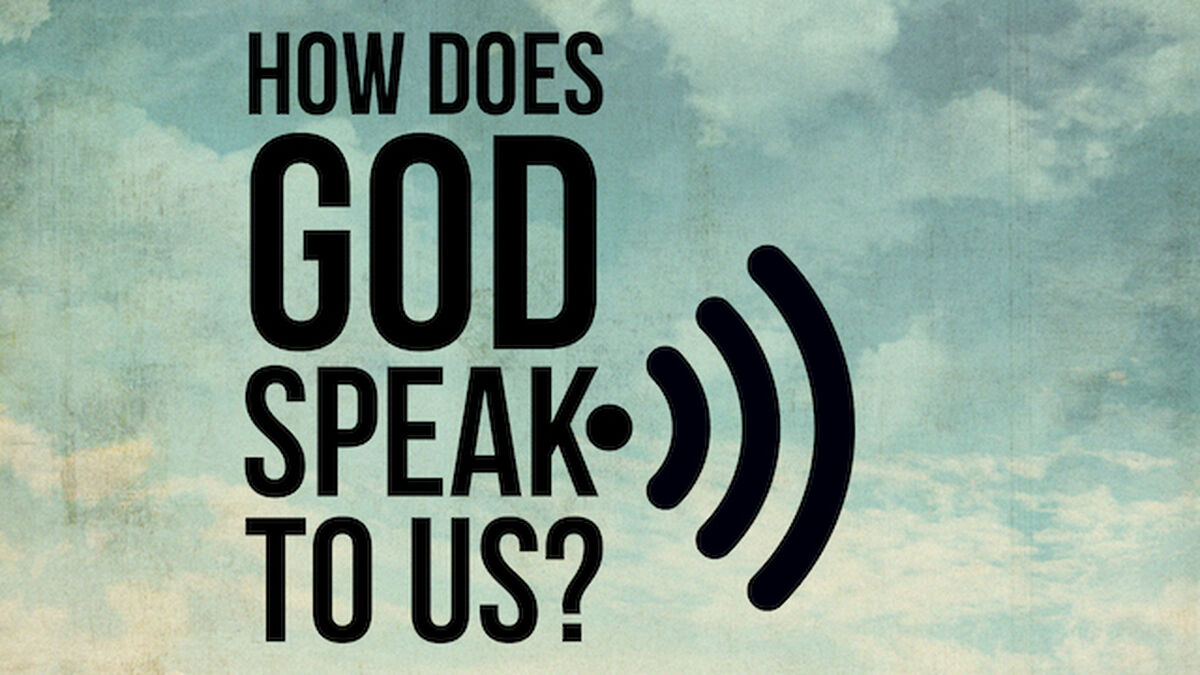 How Does God Speak To Us? 3-Week Teaching Series image number null